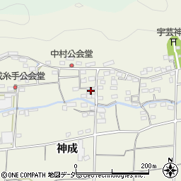 群馬県富岡市神成1095-2周辺の地図