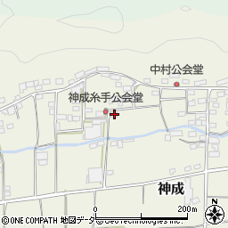 群馬県富岡市神成1056-2周辺の地図