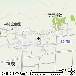 群馬県富岡市神成1133-2周辺の地図
