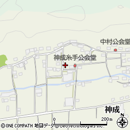 群馬県富岡市神成1053-2周辺の地図
