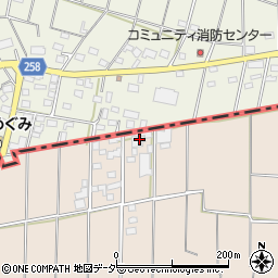 埼玉県深谷市横瀬195周辺の地図