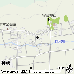 群馬県富岡市神成1153-2周辺の地図
