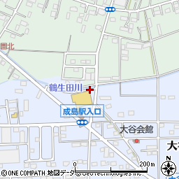 群馬県館林市大谷町987周辺の地図