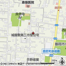 群馬県藤岡市藤岡1581-8周辺の地図