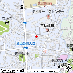 朝日生命保険蟻ケ崎社宅周辺の地図
