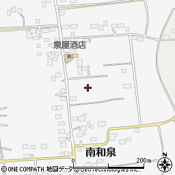 栃木県小山市南和泉周辺の地図