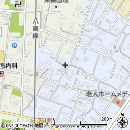 群馬県藤岡市小林456-2周辺の地図