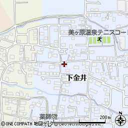 大正池ホテル連絡所周辺の地図