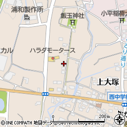 群馬県藤岡市上大塚1432周辺の地図