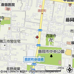 群馬県藤岡市藤岡1599-2周辺の地図