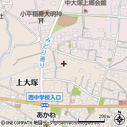 群馬県藤岡市上大塚1525周辺の地図