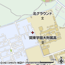 群馬県館林市大谷町3035周辺の地図