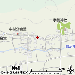 群馬県富岡市神成1134-1周辺の地図