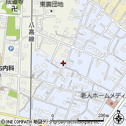 群馬県藤岡市小林456-4周辺の地図