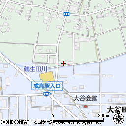 群馬県館林市成島町575周辺の地図
