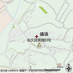 茨城県石岡市浦須303周辺の地図