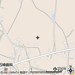 茨城県小美玉市小岩戸周辺の地図