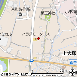 群馬県藤岡市上大塚1418-1周辺の地図