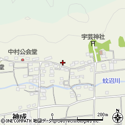 群馬県富岡市神成1112-1周辺の地図
