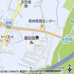 群馬県藤岡市白石2163周辺の地図