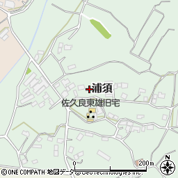 茨城県石岡市浦須306周辺の地図