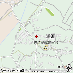茨城県石岡市浦須301周辺の地図