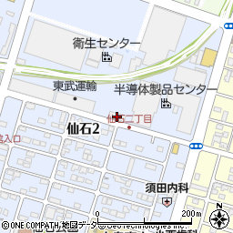 東武運輸株式会社　大泉支店周辺の地図