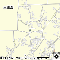 長野県安曇野市三郷温482周辺の地図