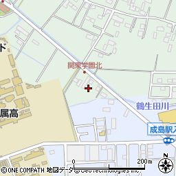 群馬県館林市成島町641-5周辺の地図