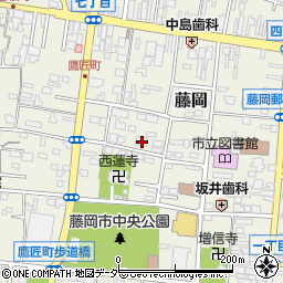 群馬県藤岡市藤岡1628-1周辺の地図