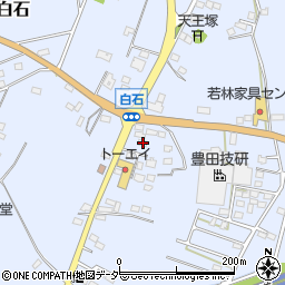 群馬県藤岡市白石2364-3周辺の地図