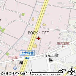 ブックオフ藤岡店周辺の地図