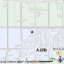 群馬県館林市大谷町29-17周辺の地図