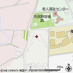 筑西市立明野幼稚園周辺の地図
