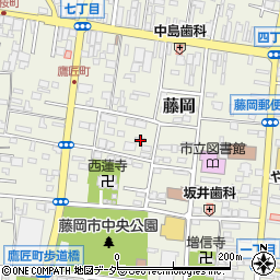 群馬県藤岡市藤岡1628-2周辺の地図