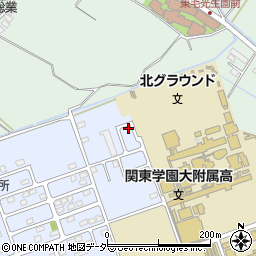 群馬県館林市大谷町3017周辺の地図