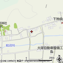 群馬県富岡市神成1250-3周辺の地図