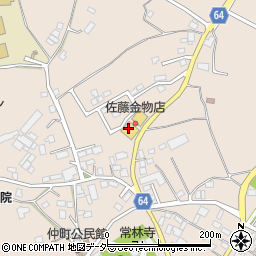 佐藤金物店有限会社　建材部周辺の地図