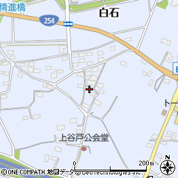 群馬県藤岡市白石2464-4周辺の地図