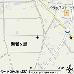 茨城県筑西市海老ヶ島周辺の地図