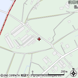 群馬県館林市成島町1421-1周辺の地図