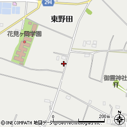 栃木県小山市東野田658周辺の地図