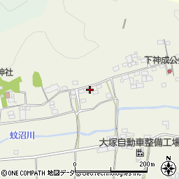 群馬県富岡市神成1252-1周辺の地図