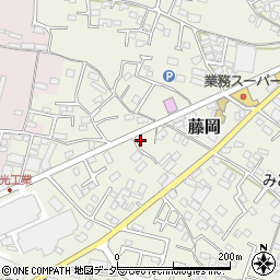 群馬県藤岡市藤岡1400-18周辺の地図