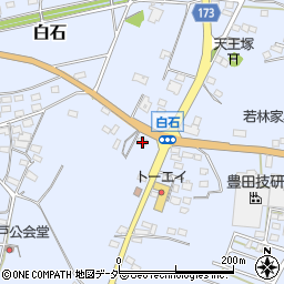 群馬県藤岡市白石2367周辺の地図