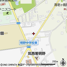 明野自動車整備工場周辺の地図
