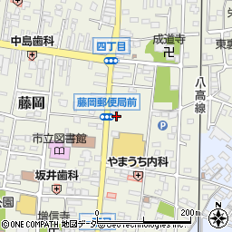 群馬県藤岡市藤岡412-2周辺の地図