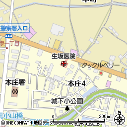 生坂医院周辺の地図