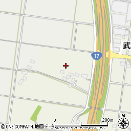 群馬県太田市武蔵島町周辺の地図