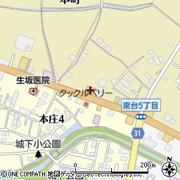 ココス本庄店周辺の地図